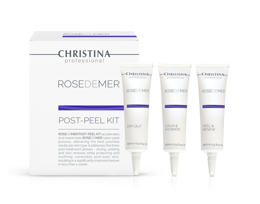 RDM - Post Peeling Kit - 3 products*15ml